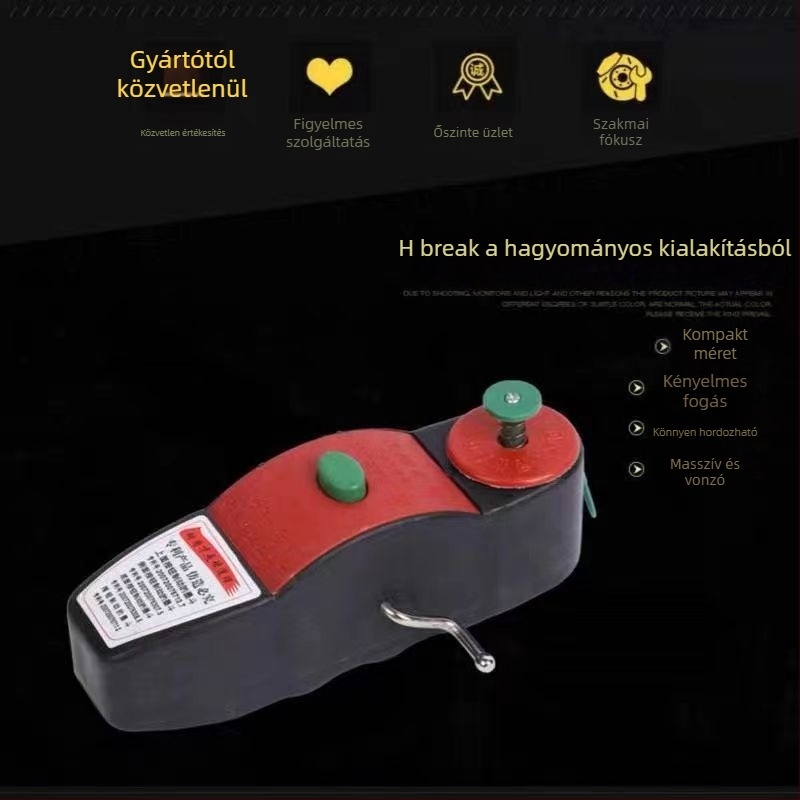 Műanyag kézi hajtású tintaedény asztalosipari jelölésére és mérésére