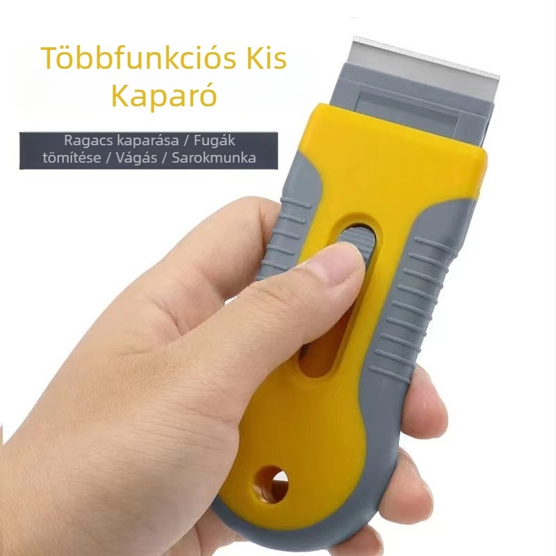 Teleszkópos tisztítókaparó: kompakt üvegkaparó, film ragasztó eltávolítása, tapéta kaparó, padló tisztító eszköz