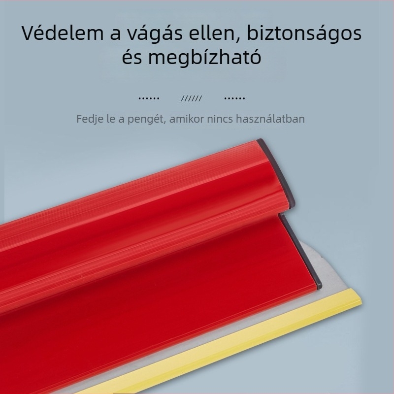 Falfelület vakolásához kés, lapos penge rozsdamentes acélból