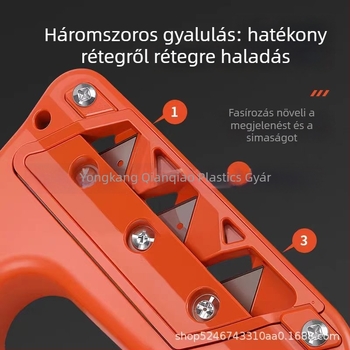 Chamfer Planer többirányú élzáró 45°/60°, ABS anyag, faragó eszközökhöz