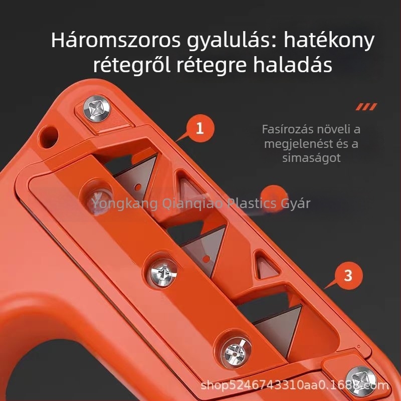 Chamfer Planer többirányú élzáró 45°/60°, ABS anyag, faragó eszközökhöz