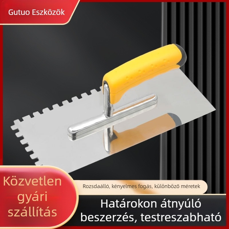 Glettelő kés, 4-fogú, alumíniumötvözet, PT-2008