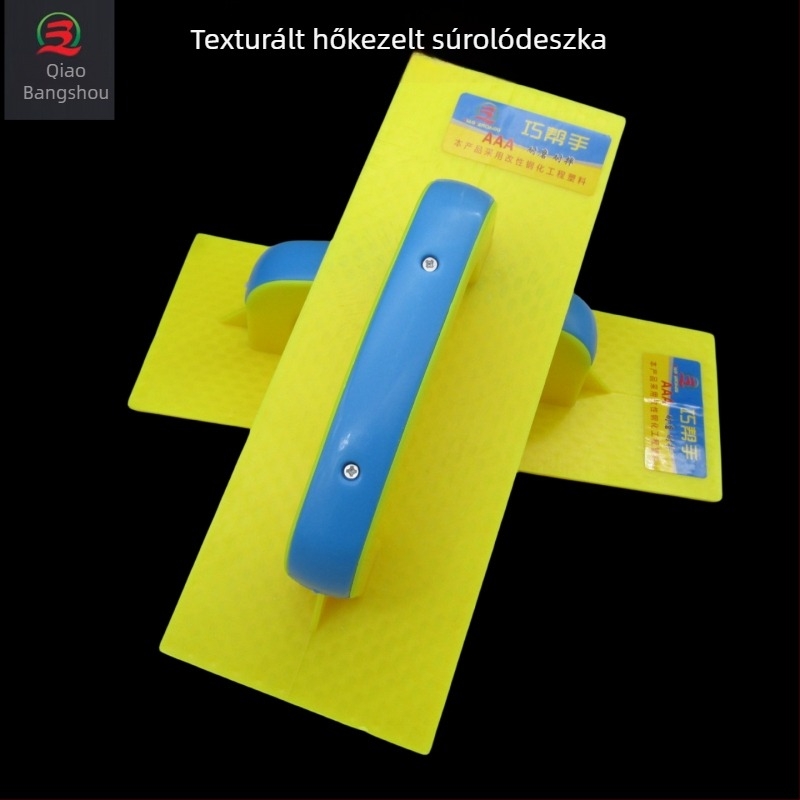 Keményített műanyag glettkanál - 6 mm vastagság - építőipari és asztalos eszközökhöz - Márka: Skilled helper