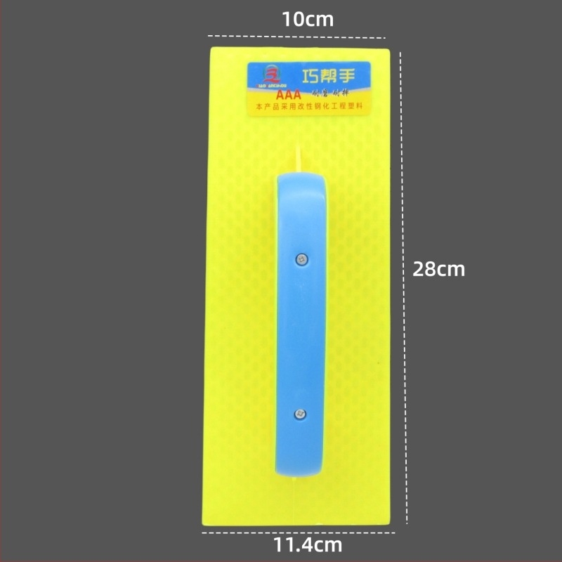 Keményített műanyag glettkanál - 6 mm vastagság - építőipari és asztalos eszközökhöz - Márka: Skilled helper