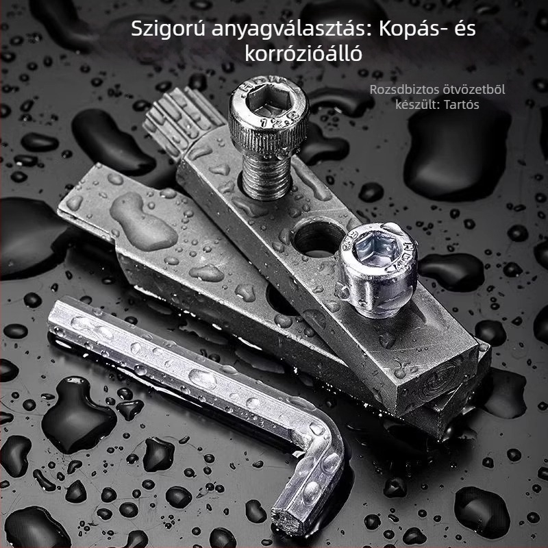 Szögletes szelepmenet-kivonó csövekhez és csaptelepekhez, nagy erősségű a törött csavarfejek eltávolítására