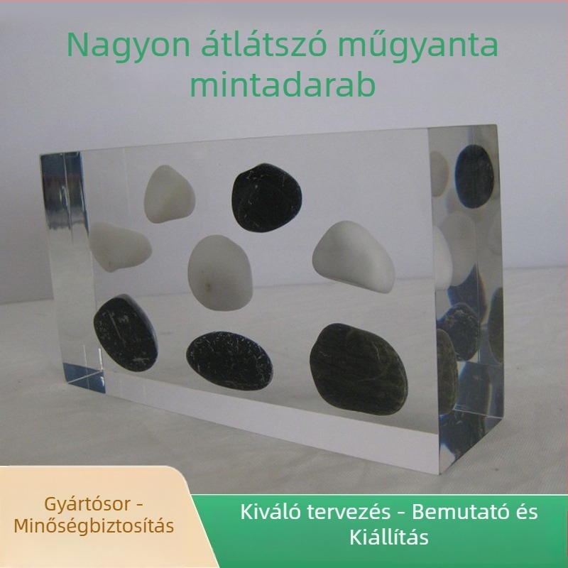 Gyanta kézműves dísz — Geometrikus forma, Modern minimalista stílus, Egyedi feldolgozás, Márka Hong Sheng Crafts