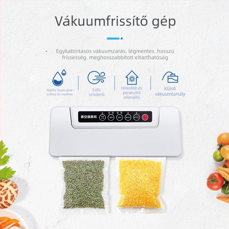 ZF-161 Vákumzáró készülék – 110W, AC100-240V, ABS műanyag, 1,1 kg