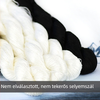 No. 88 bársonyos mulberry selyem hímzőfonal, nem csavart, bársonyos felület, kézi hímzéshez. Márka: Famous Ancient Embroidery Art