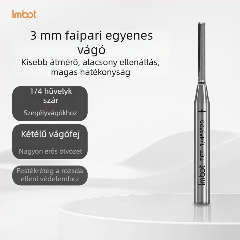 Imbot Faipari maró, egyenes pengével, dupla- és háromélű él faipari megmunkáláshoz, hornyoláshoz