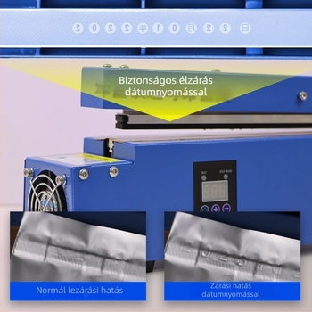 Kézi záróberendezés teafilter zacskók és alumíniumfóliás zacskók számára, háztartási használatra