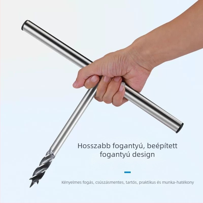 Jingfan kézi fúró – faipari kézi fúró, manuális lyuknyitó, régi stílusú