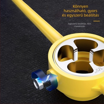 Mekla 6-darabos PPR vízvezeték menetesítő készlet - műanyag csőhüvely eszköz