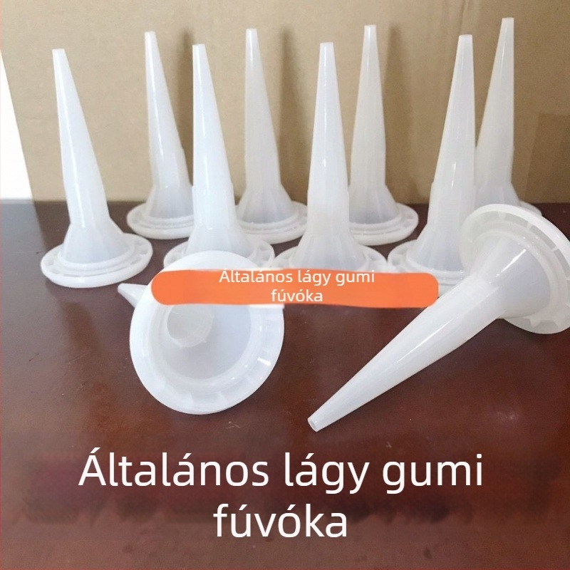 Ragasztópisztoly fúvóka - univerzális, puha gumi vég, márka nélküli
