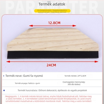 Defeng hardvereszközök sík kés gumírozott éllel, modell Flat knife, építészeti dekorációhoz, mindennapi otthoni dekorációhoz és desszertek sütéséhez