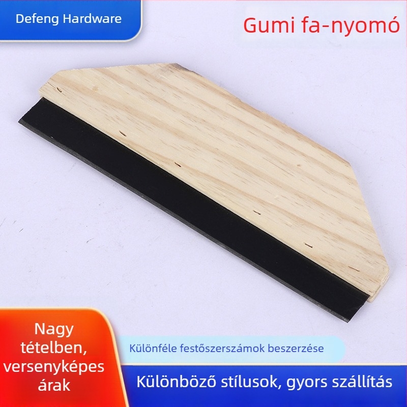 Defeng hardvereszközök sík kés gumírozott éllel, modell Flat knife, építészeti dekorációhoz, mindennapi otthoni dekorációhoz és desszertek sütéséhez