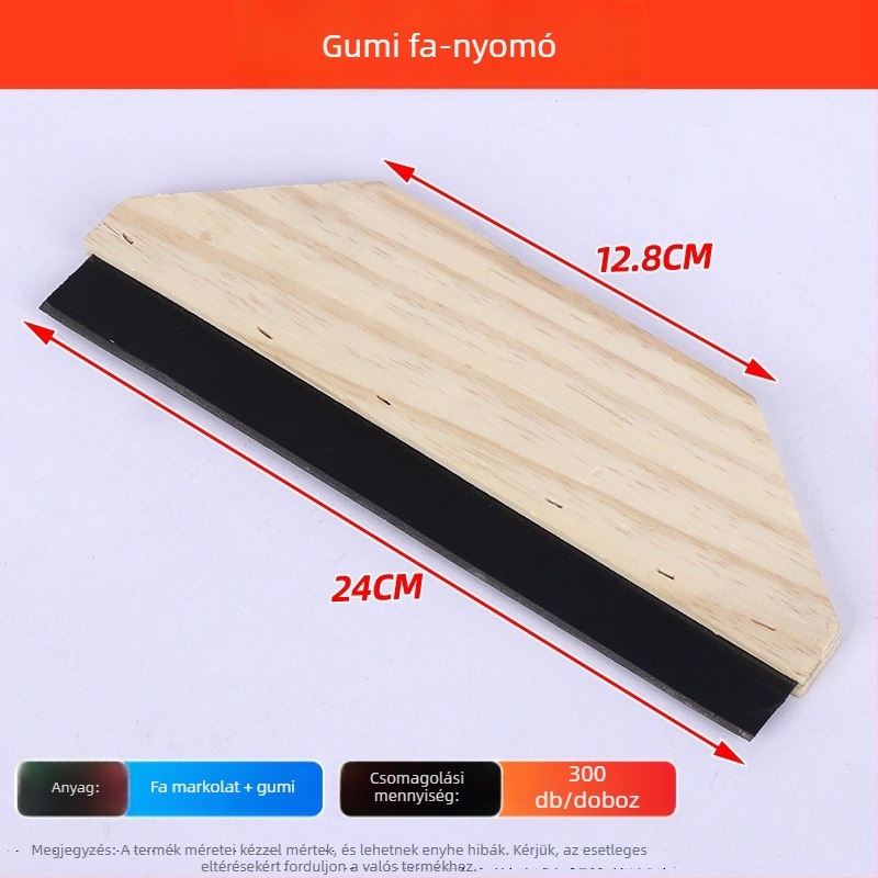 Defeng hardvereszközök sík kés gumírozott éllel, modell Flat knife, építészeti dekorációhoz, mindennapi otthoni dekorációhoz és desszertek sütéséhez