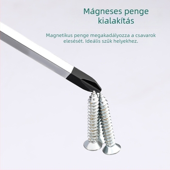 Topson PH és lapos fejű csavarhúzók, mágneses, szénacélból, kapszulázott markolattal
