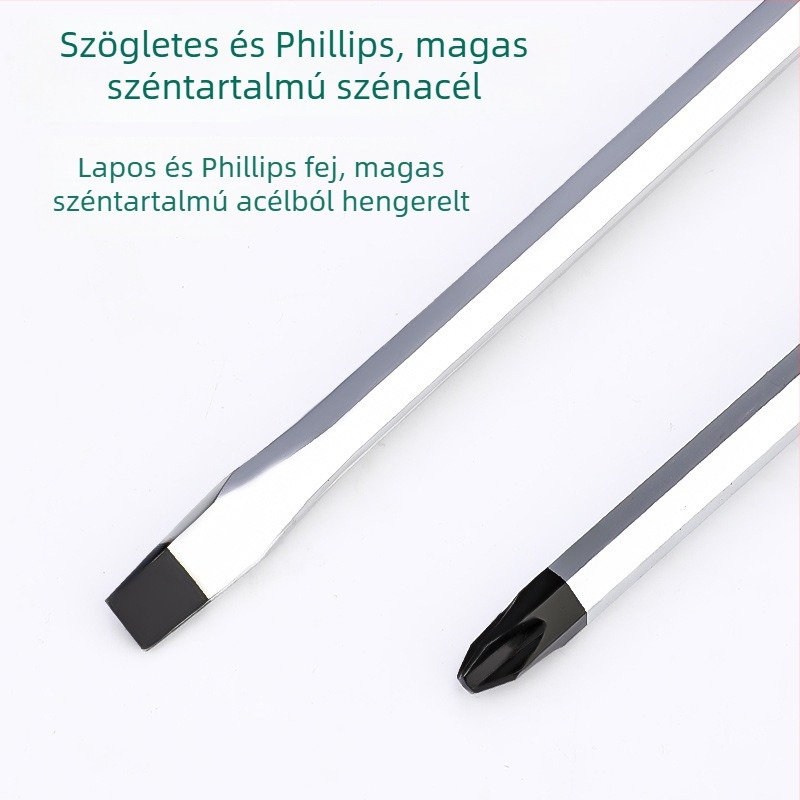 Topson PH és lapos fejű csavarhúzók, mágneses, szénacélból, kapszulázott markolattal