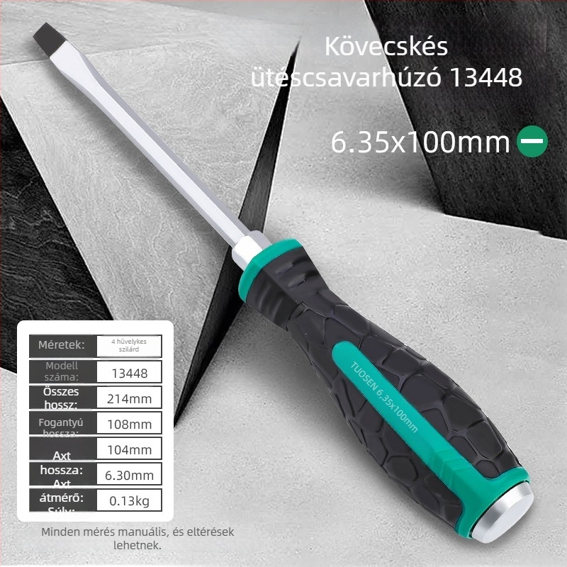 Topson PH és lapos fejű csavarhúzók, mágneses, szénacélból, kapszulázott markolattal