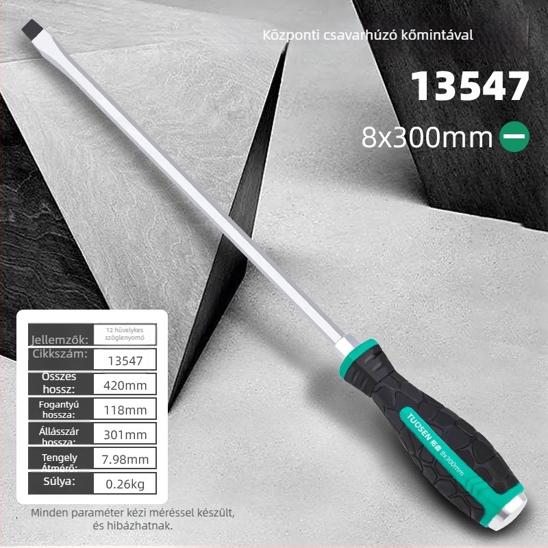 Topson PH és lapos fejű csavarhúzók, mágneses, szénacélból, kapszulázott markolattal