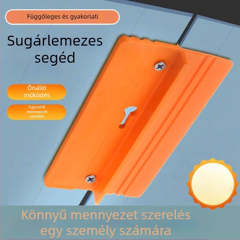 Gipszkarton mennyezet rögzítő eszköz — munkaerő-megtakarító segédtábla (Splint)
