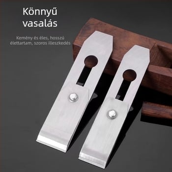 Faipari planoló pengeszárny fedél mangán acélból – kézi toló planoló kiegészítő