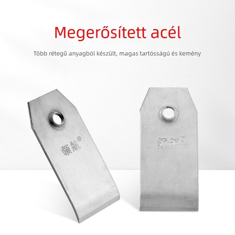 Faipari planoló pengeszárny fedél mangán acélból – kézi toló planoló kiegészítő