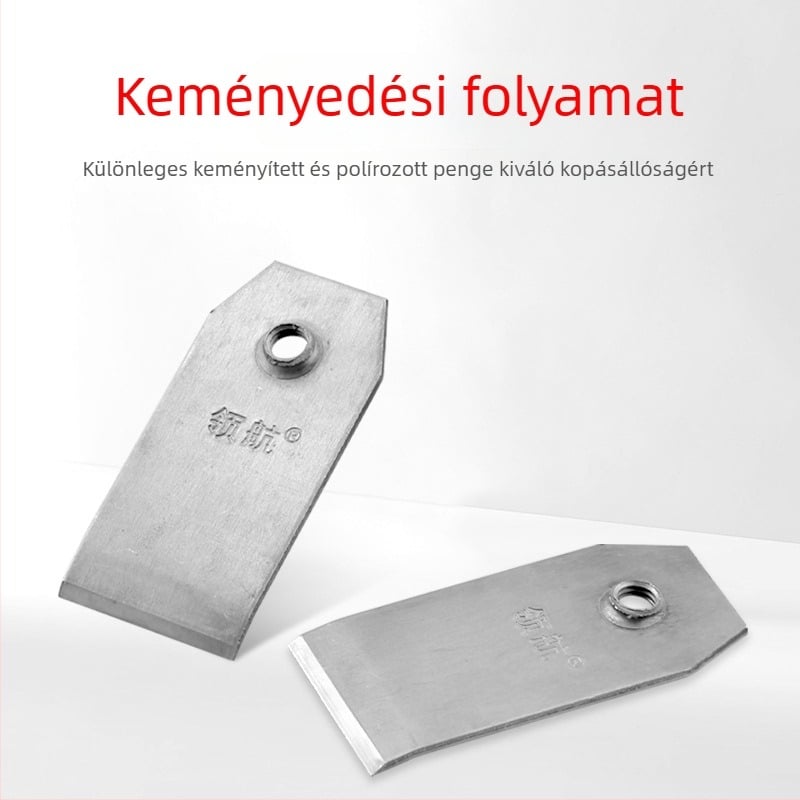 Faipari planoló pengeszárny fedél mangán acélból – kézi toló planoló kiegészítő