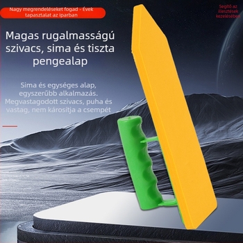 Moxuan műanyag spatula szivaccsal a kerámia csempék fugázásához