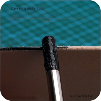 Edge oil pen bőr DIY-hoz, vas élkezelő eszköz olajos kezeléshez, 10 darab csomagban, 100 darab a dobozban