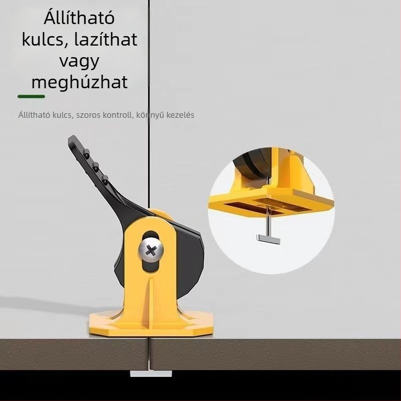 Fali csempe szintező klipsz – burkoló és pozícionáló eszköz