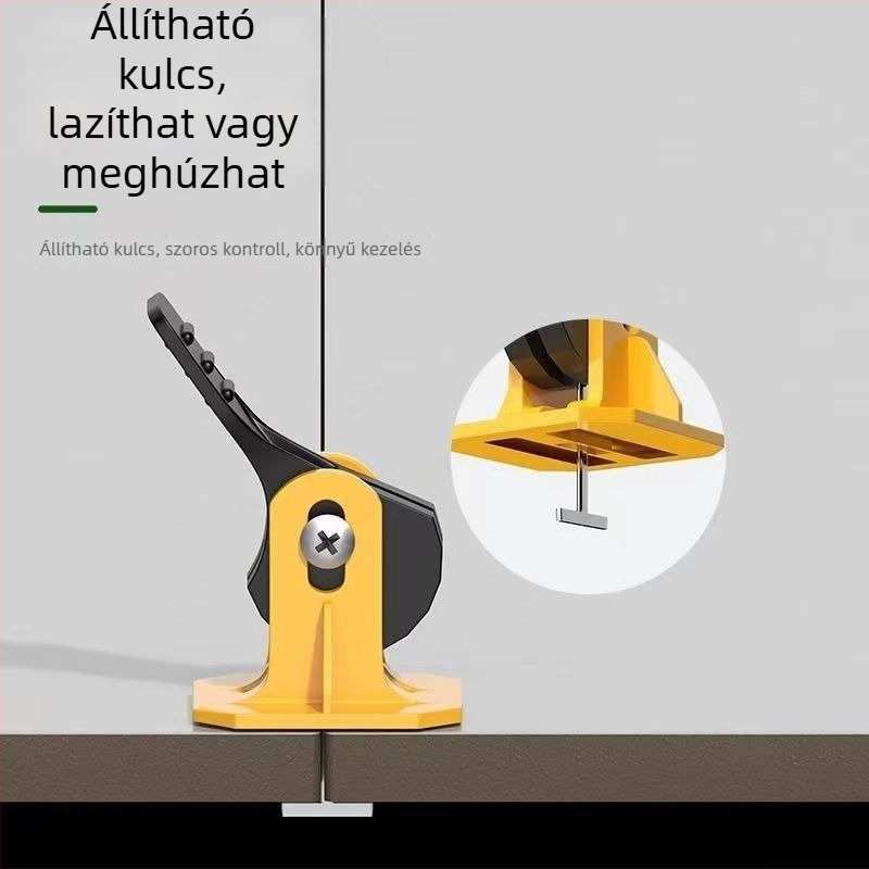 Fali csempe szintező klipsz – burkoló és pozícionáló eszköz