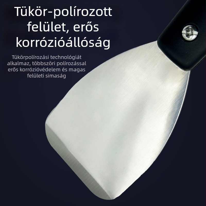 Putty Knife és kaparó hosszú nyéllel, éles pengével, vakoláshoz, gletteléshez, festéshez és cementes csempék kaparáshoz