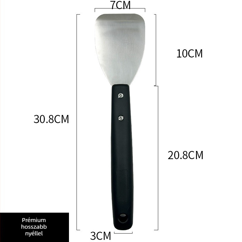 Putty Knife és kaparó hosszú nyéllel, éles pengével, vakoláshoz, gletteléshez, festéshez és cementes csempék kaparáshoz