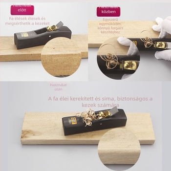 Élvágó gyalu – Wooden well square, kézi famegmunkáló eszköz, vágóél vastagsága: 2