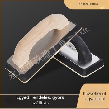 Jiulong Mud Board Epoxy Colored Sand Caulking Scraper, Rubber Tile Caulking Trowel for Leveling