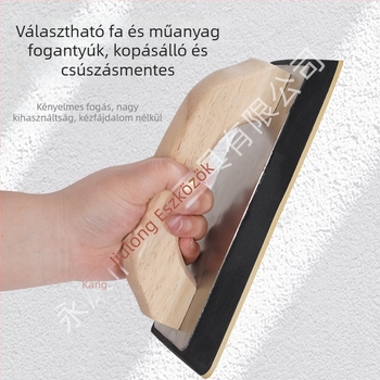 Jiulong Mud Board Epoxy Colored Sand Caulking Scraper, Rubber Tile Caulking Trowel for Leveling