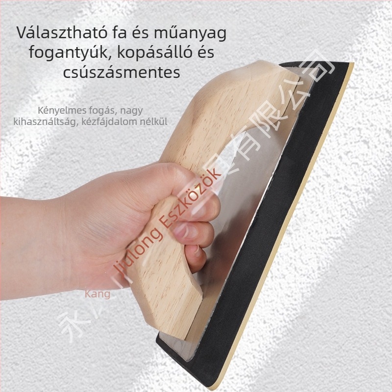 Jiulong Mud Board Epoxy Colored Sand Caulking Scraper, Rubber Tile Caulking Trowel for Leveling