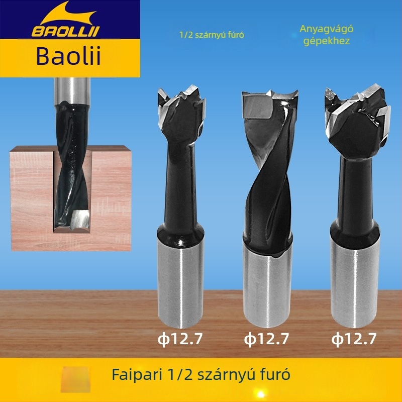 Négyélű fúró gravíró gépekhez, 3 az 1-ben fúrás, csuklófúrás, lyuknyitás