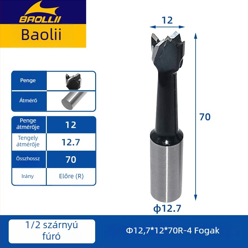 Négyélű fúró gravíró gépekhez, 3 az 1-ben fúrás, csuklófúrás, lyuknyitás