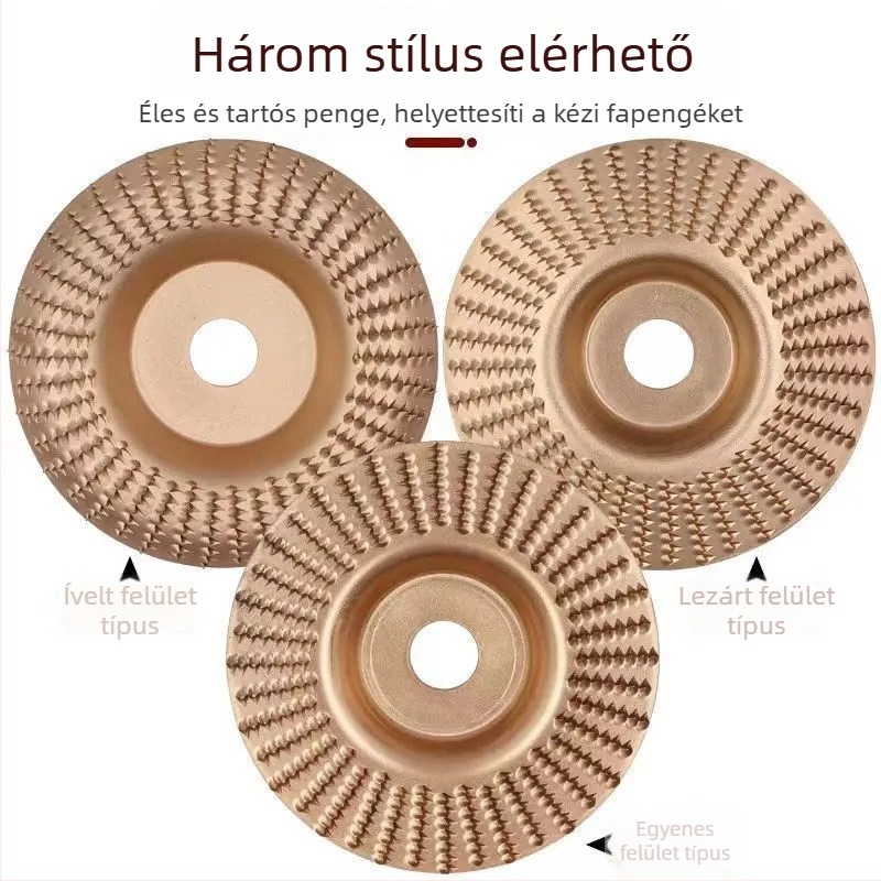 Sarokcsiszolóhoz készült csiszoló korong – faipari csiszoláshoz, modell Grinding disc, márka Thick