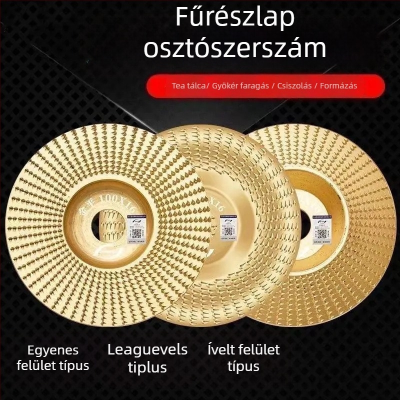 Sarokcsiszolóhoz készült csiszoló korong – faipari csiszoláshoz, modell Grinding disc, márka Thick