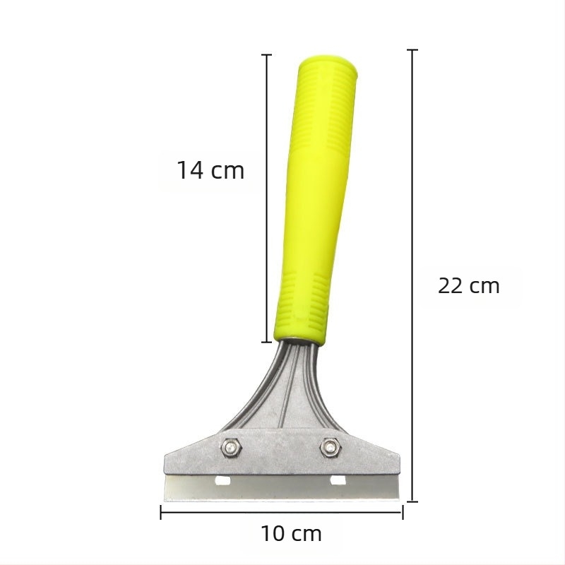 Súroló pengével ellátott spatula — műanyag test és műanyag fogantyú, padlók, falak és csempe közötti tisztításra; Kexin márka, Shovel blade sorozat