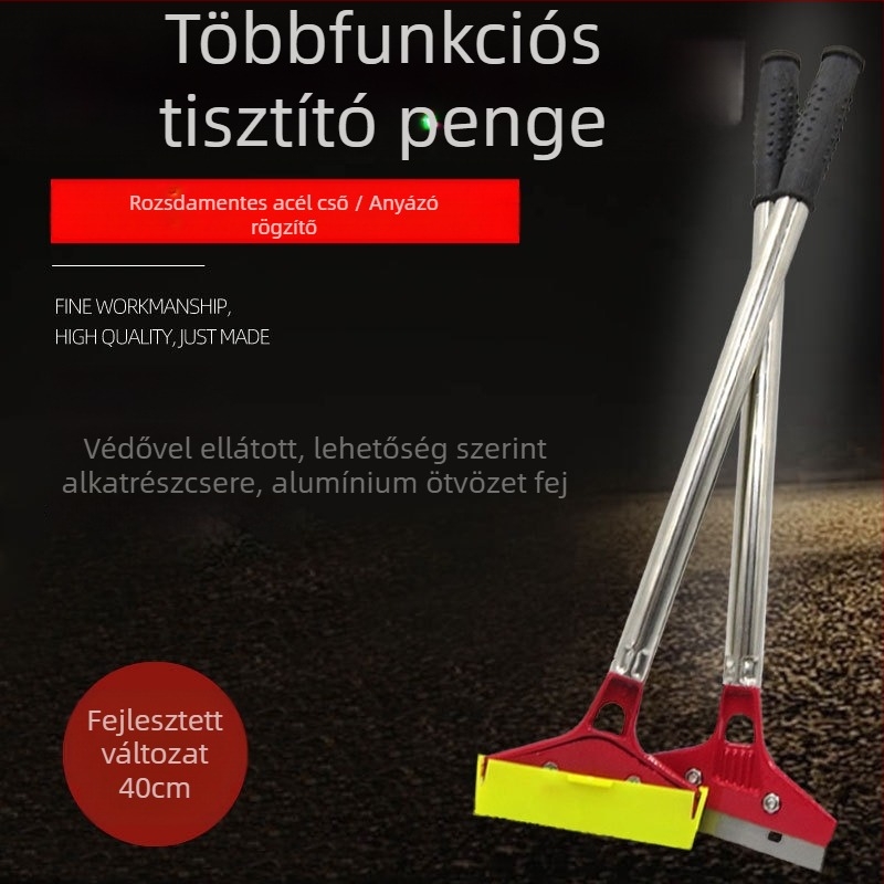 Többfunkciós tisztító kés aluötvözet pengével és rozsdamentes acél nyéllel — továbbfejlesztett sorozat otthoni dekorációs takarításhoz