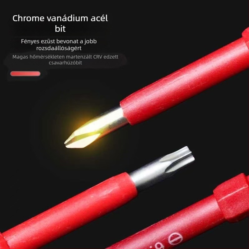 29-in-1 Izolált mágneses kereszfejű csavarhúzó készlet, CR-V acél