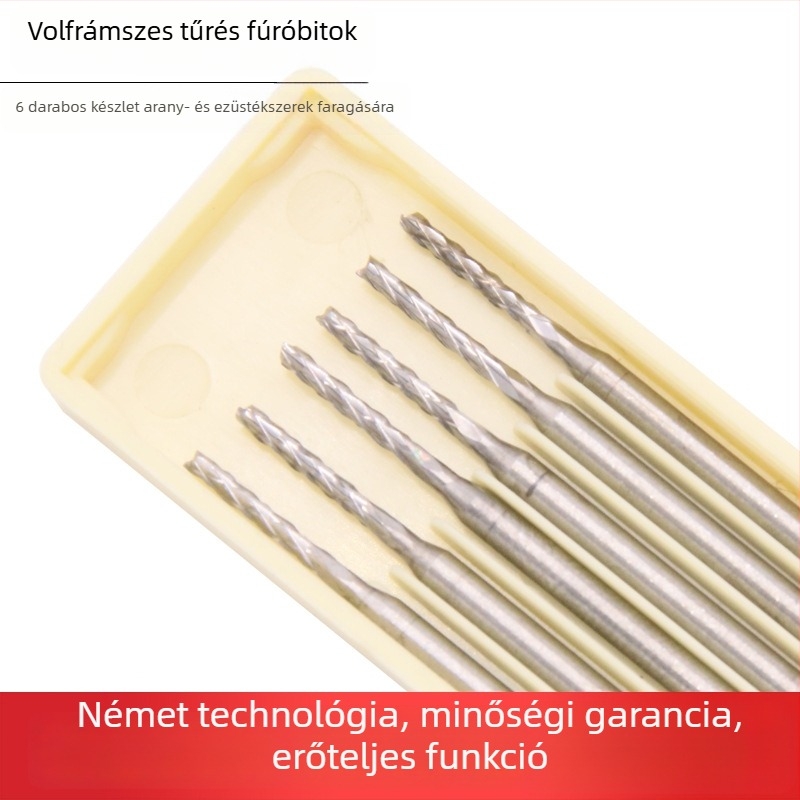 Elektromos, nagy sebességű gravírozó maró tungsten acélból, mikrofa gravírozáshoz
