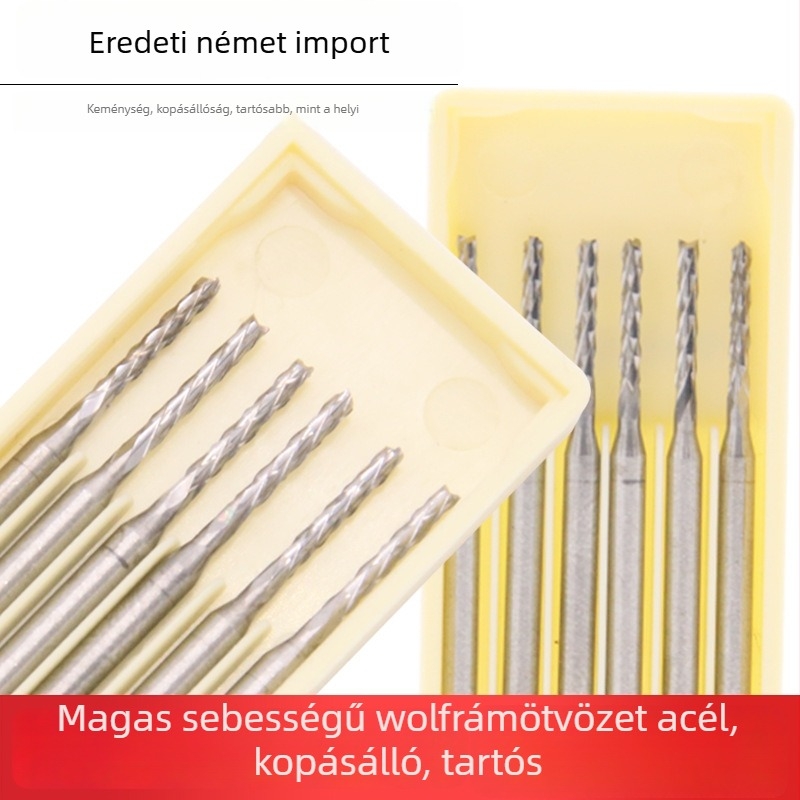Elektromos, nagy sebességű gravírozó maró tungsten acélból, mikrofa gravírozáshoz