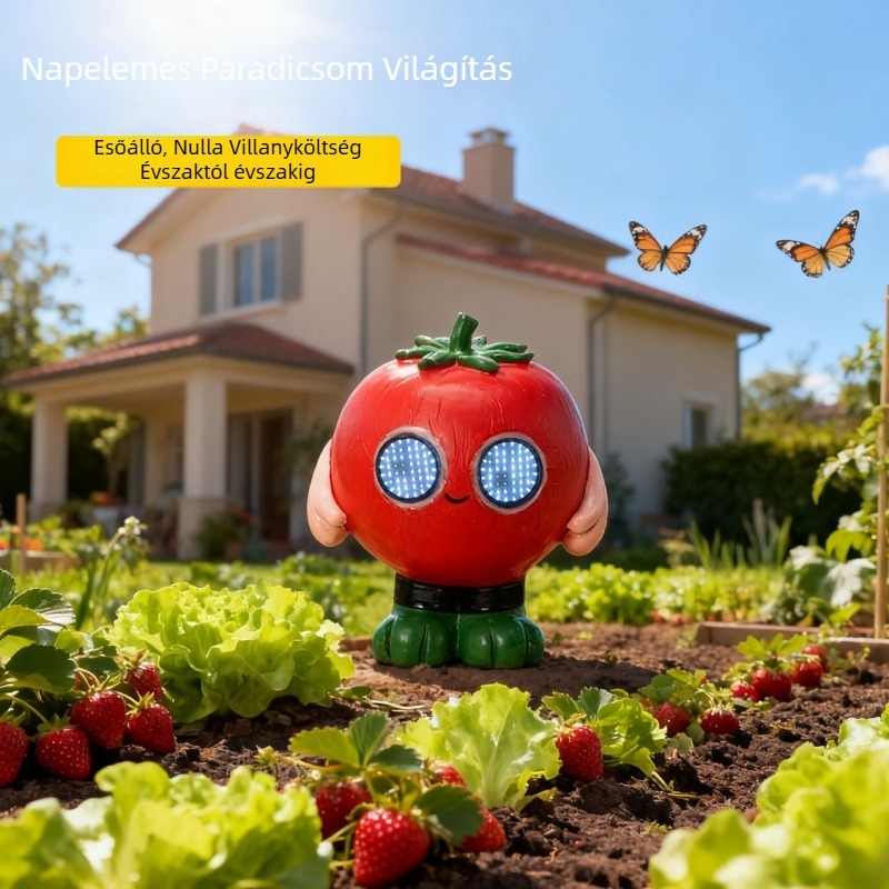 Kerti dekor natúr gyanta anyagból, francia pastoral stílus, fél kézzel készített és fél mechanikus kivitelezés, design: növény, cikkszám YYD20011