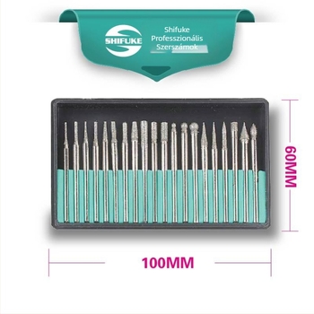 Gyémánt csiszoló tű fafaragáshoz | Márka: Shfk | Modell: SFK-grinding needle | Folyamat: elektroplating