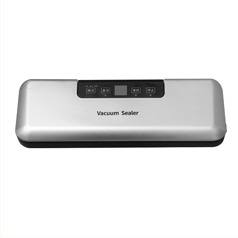 ZKFK-0018 Teljesen automata vákuumzáró készülék háztartási konyhához, 120W, 110-220V, kapacitás 500 ml alatt, súly 1 kg